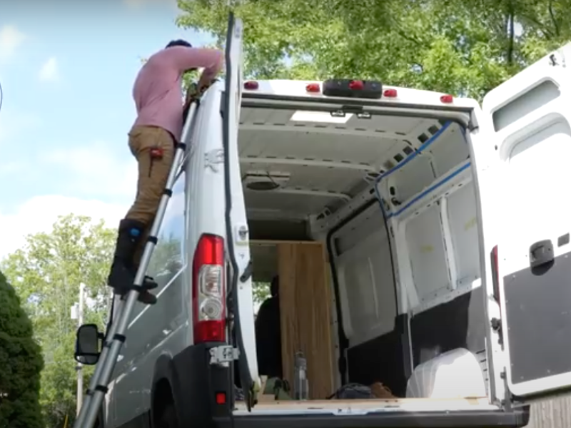 OFF THE GRID | Van build |  Work Van into a Mobile Home | Full Build